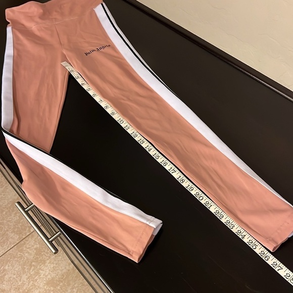 Palm Angels Logo Side Striped Leggings S/M - Picture 9 of 17